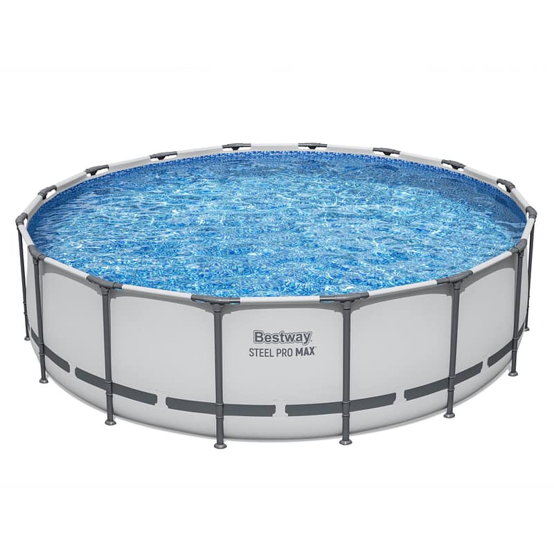 Bestway Steel Pro MAX 4.88m x 1.22m Above Ground Pool Set with 1500gal Cartridge Filter Pump - 5613A